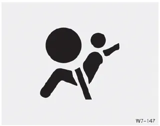 Kia Soul. Air bag warning and indicator