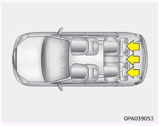 Kia Soul. Armrest. Headrest