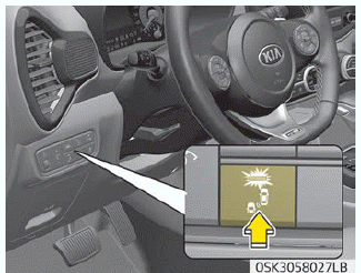 Kia Soul. BCW (Blind-Spot Collision Warning) (if equipped)