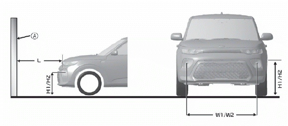 Kia Soul. Front fog lamp aiming