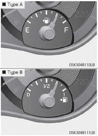 Kia Soul. Gauges