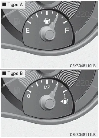 Kia Soul. Gauges