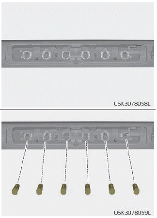 Kia Soul. High mounted stop lamp (bulb type) bulb replacement