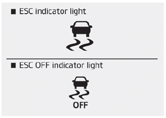 Kia Soul. Indicator light