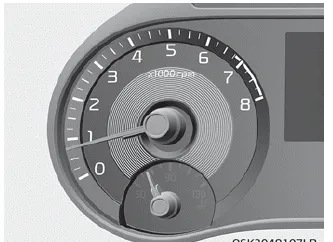 Kia Soul. Gauges