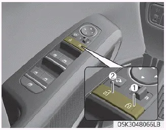 Kia Soul. With central door lock switch