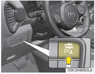 Kia Soul. Operation of Parking Distance Warning system