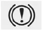 Kia Soul. Parking brake & brake fluid warning light