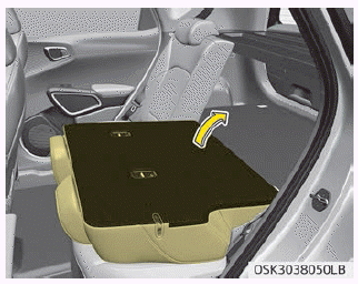 Kia Soul. Rear seat adjustment