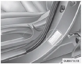 Kia Soul. Recommended cold tire inflation pressures