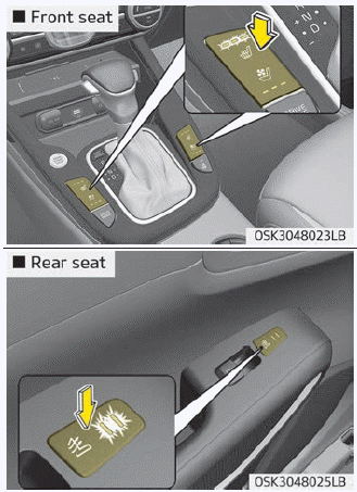 Kia Soul. Seat warmer