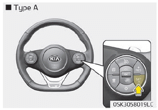 Kia Soul. Smart Cruise Control speed