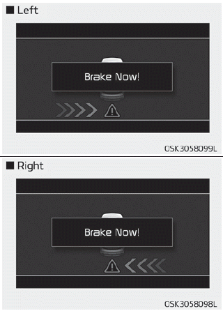 Kia Soul. Warning message and system control