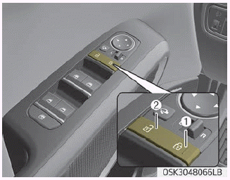 Kia Soul. With central door lock switch